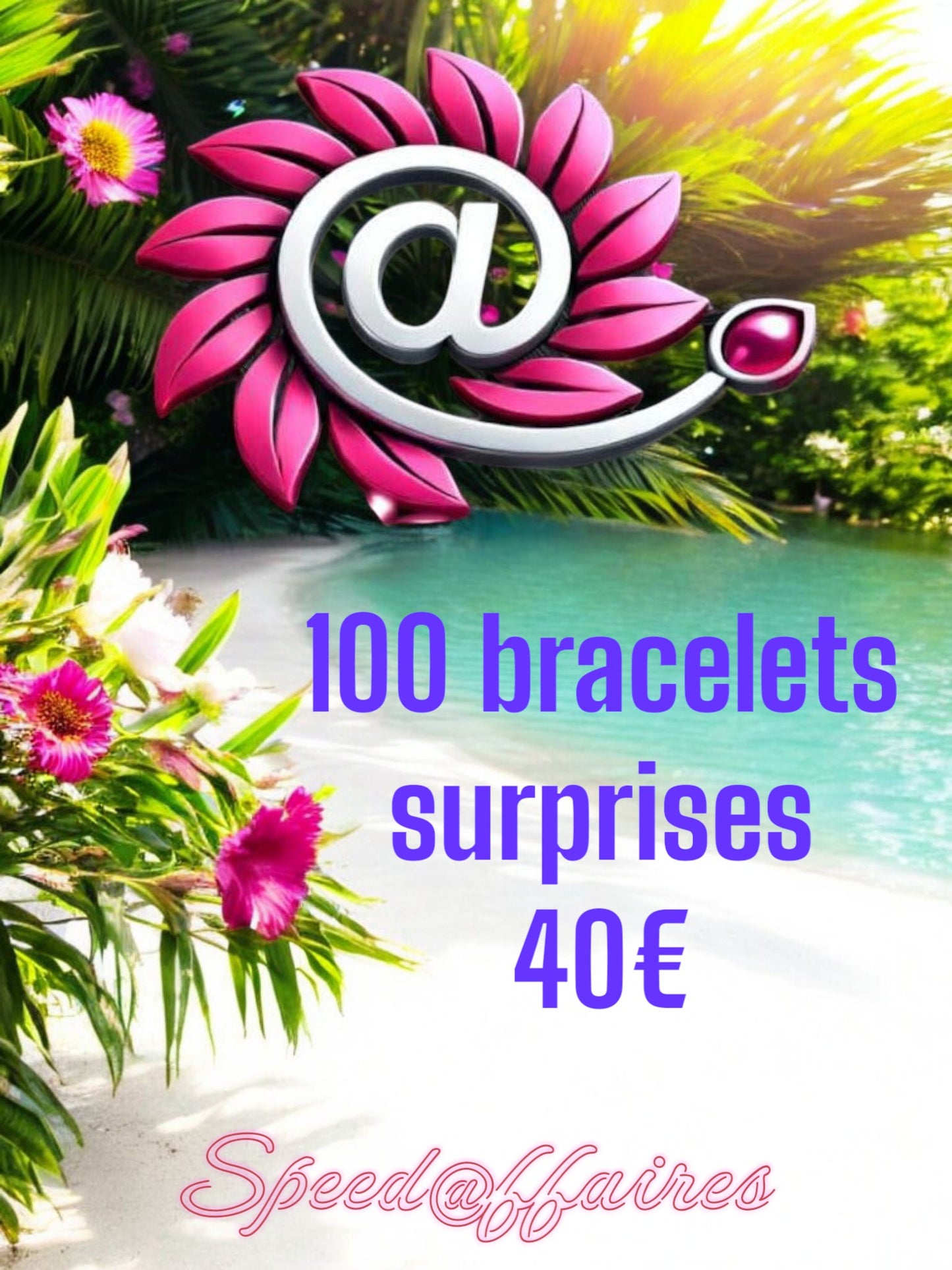 Lot de 100 bracelets "surprises" - VRAC2