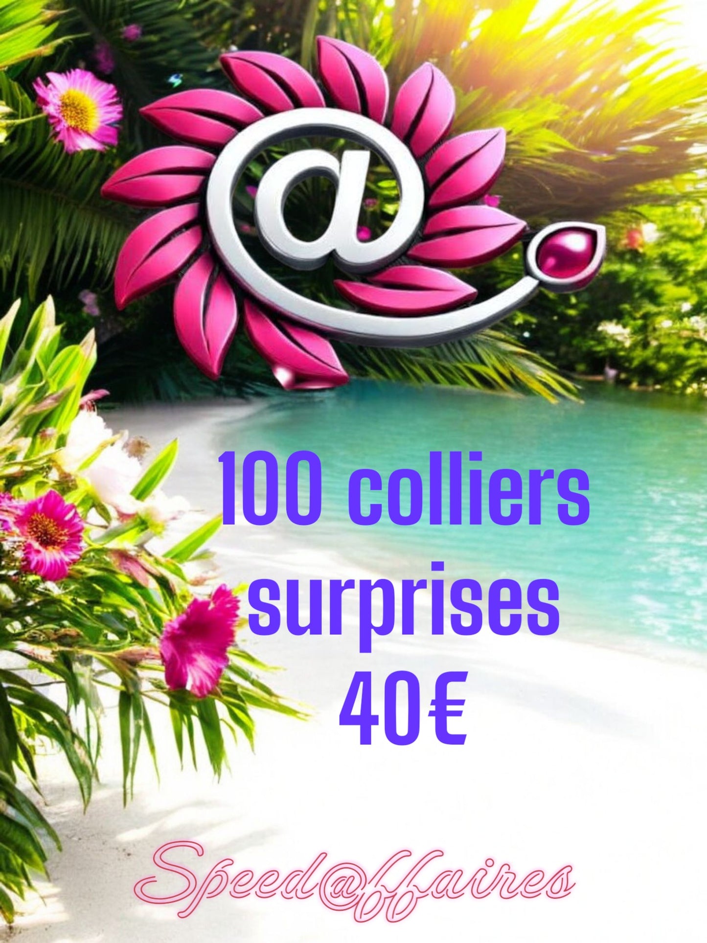Lot de 100 colliers "surprises" - VRAC3