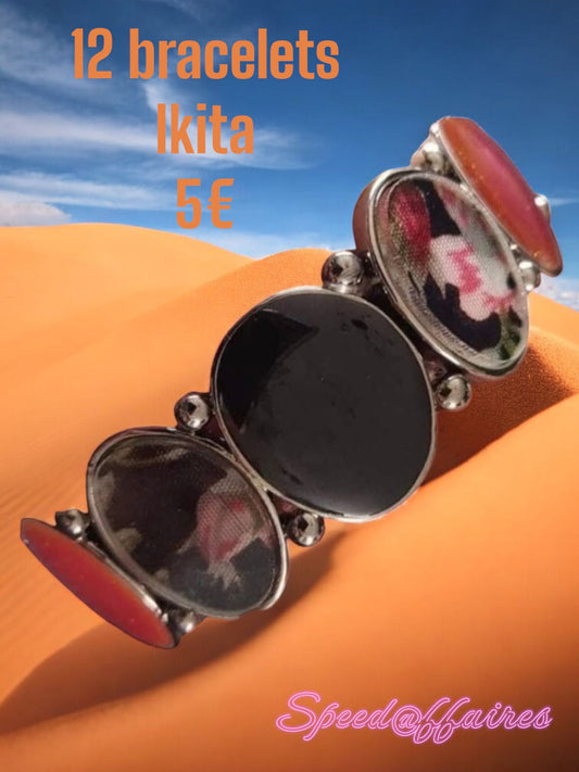 Lot de 12 bracelets IKITA - 24A