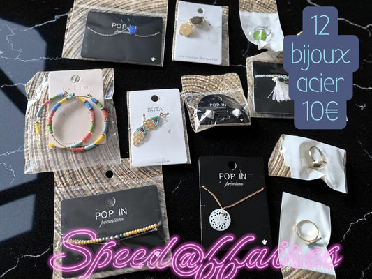Lot de bijoux en acier (1) - 49A