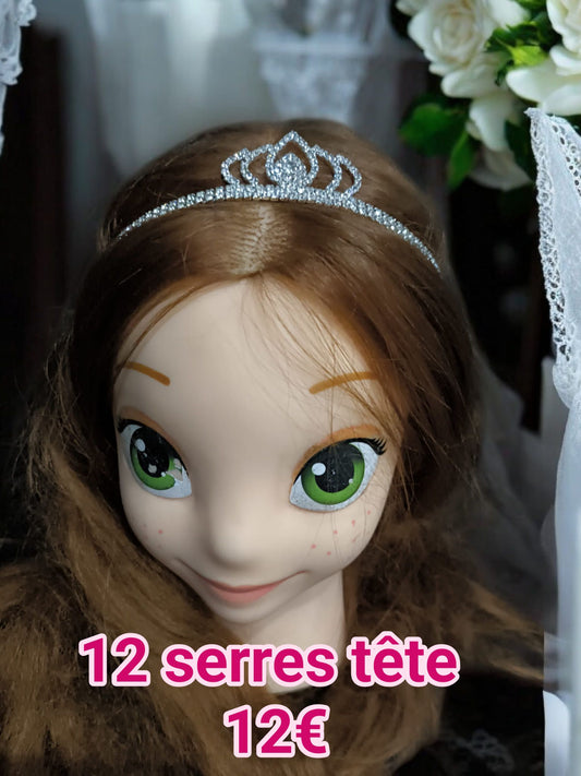 Lot de serre-têtes - Modèles 4 - 51B